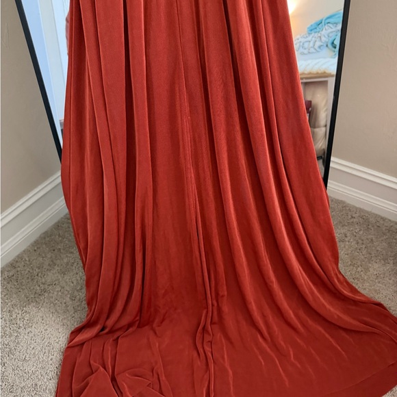 Free People Elegant Rust Maxi Dress - Picture 3 of 6